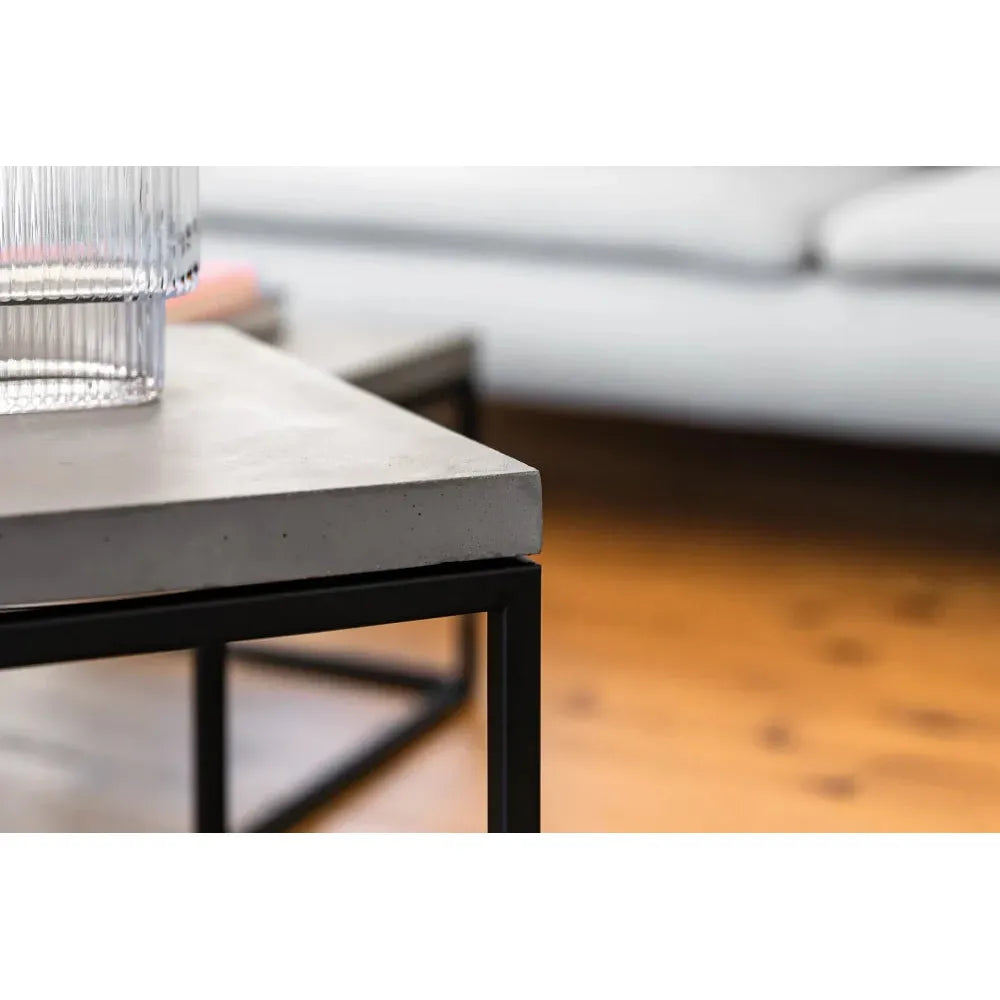 PERSPECTIVE 1300X700 BLACK COFFEE TABLE