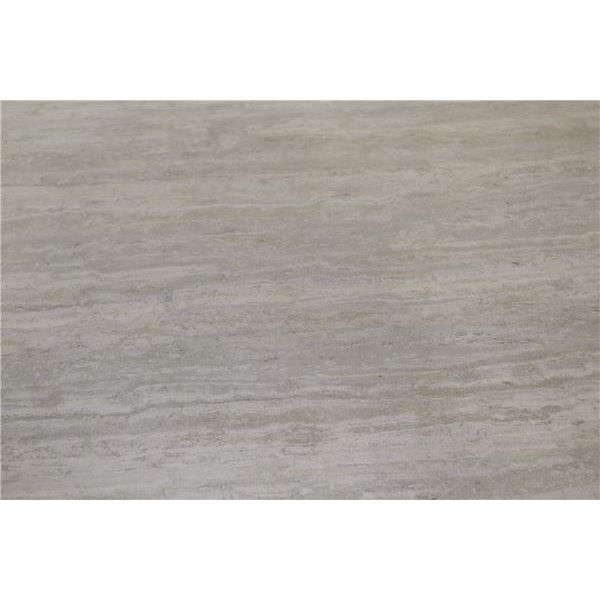 BURANO extension table 200/300 ceramic travertin look, black metal leg