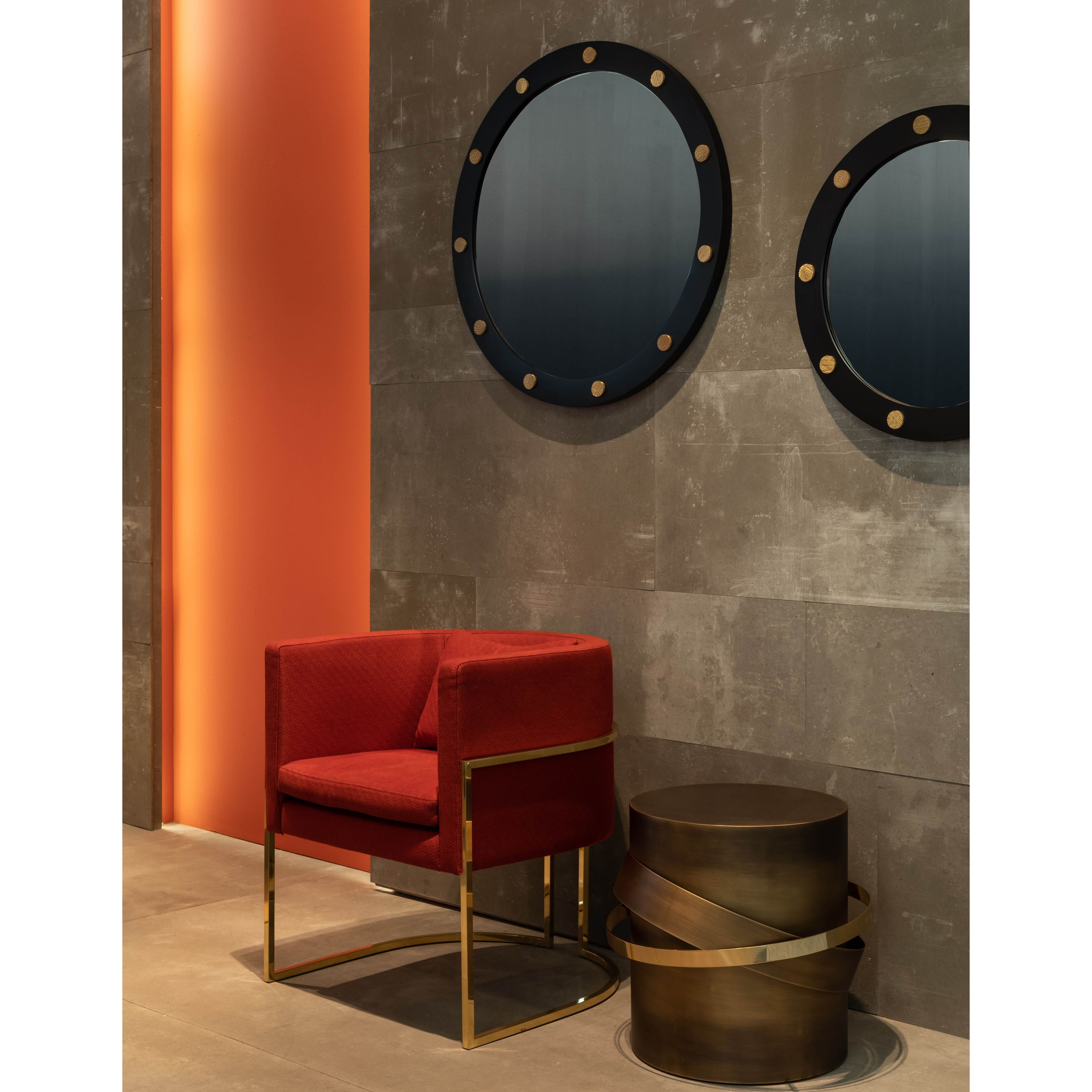 CLUSTER ROUND MIRROR