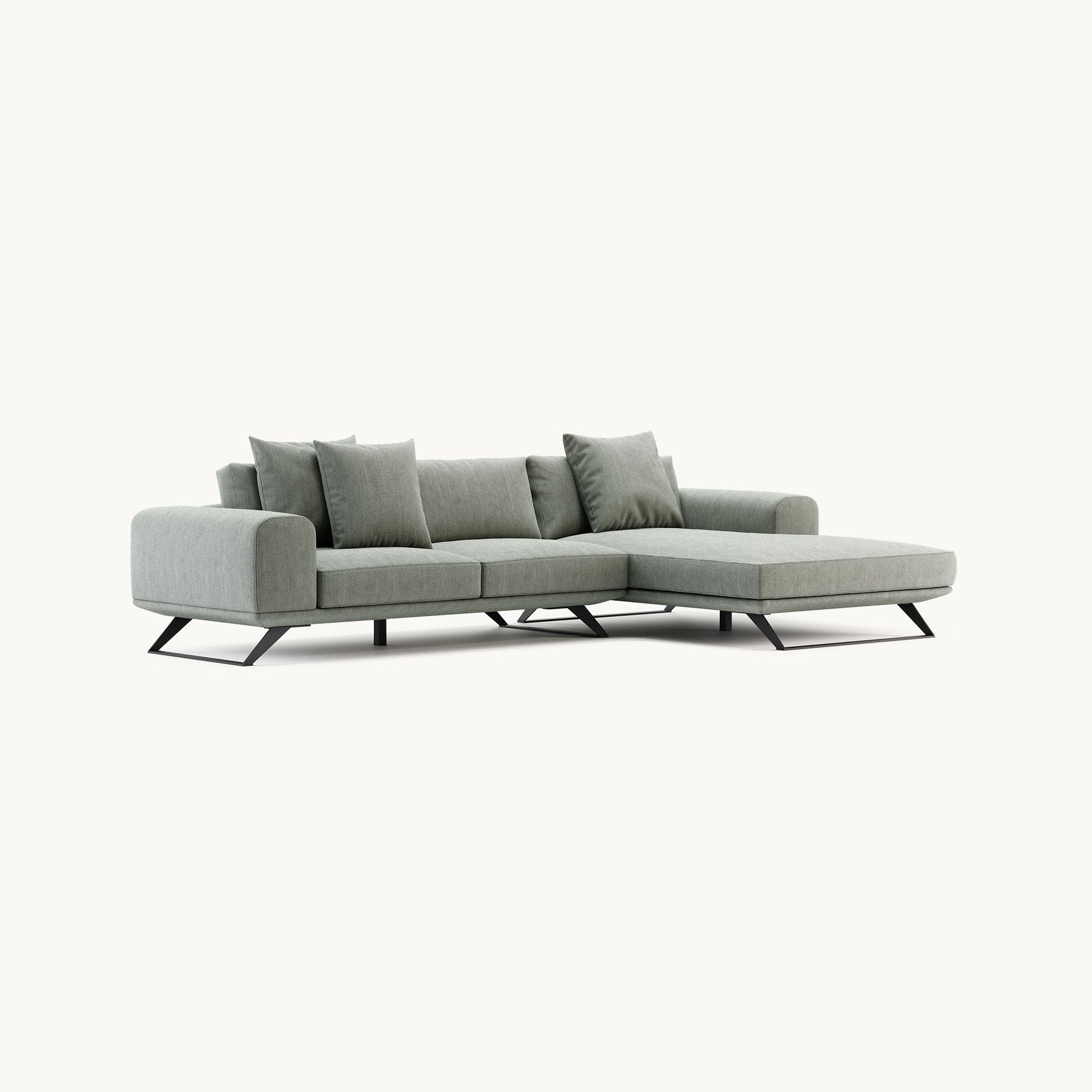 Aniston 3-Seater Sofa: Devon – Modern Elegance and Cozy Comfort for Contemporary Living