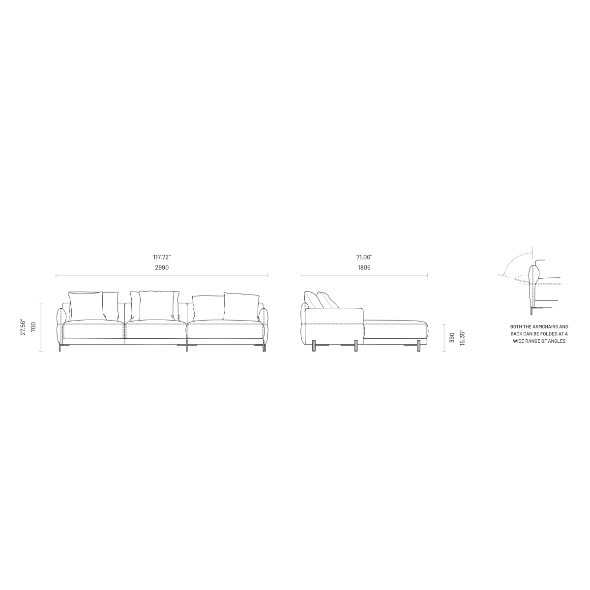 Matthew 2-Seater Sofa : Devon – Stylish & Comfortable Upholstered Living Room Seating
