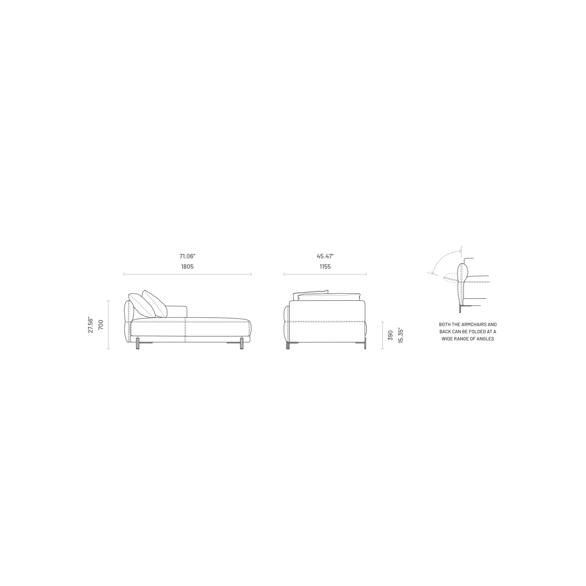 Matthew 2-Seater Sofa : Devon – Stylish & Comfortable Upholstered Living Room Seating