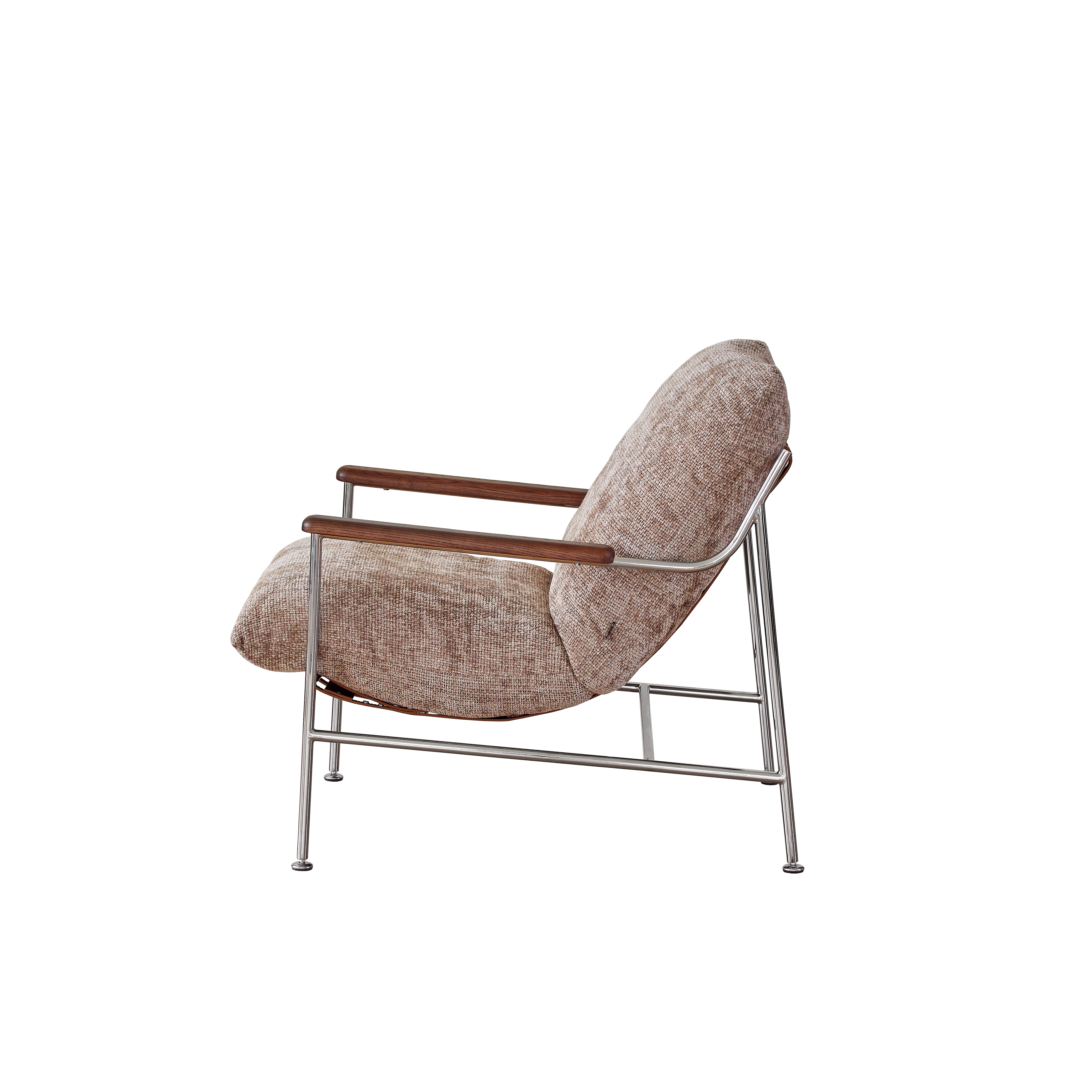 Fika Lounge Chair – Original Stainless Steel for Modern Style