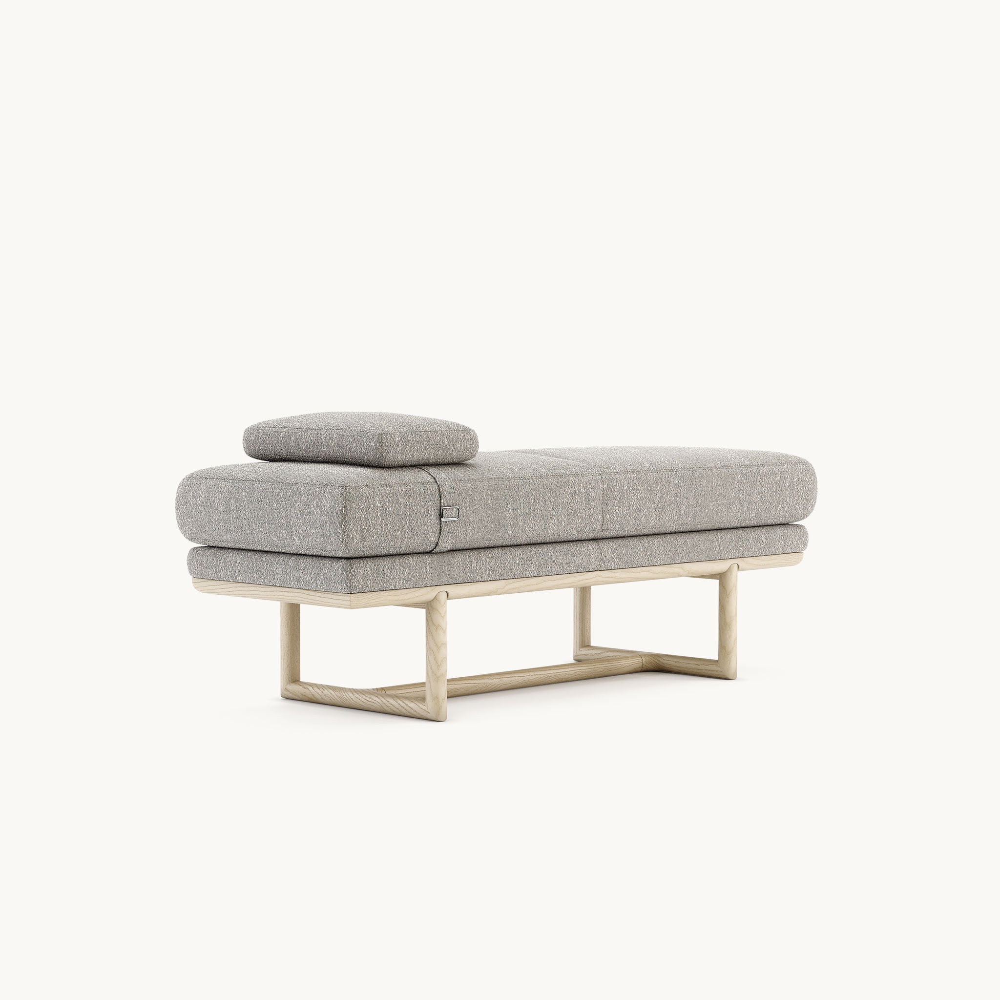 HENRY L BENCH: Clarence – Modern Upholstered Accent Bench for Living Room, Bedroom & Entryway