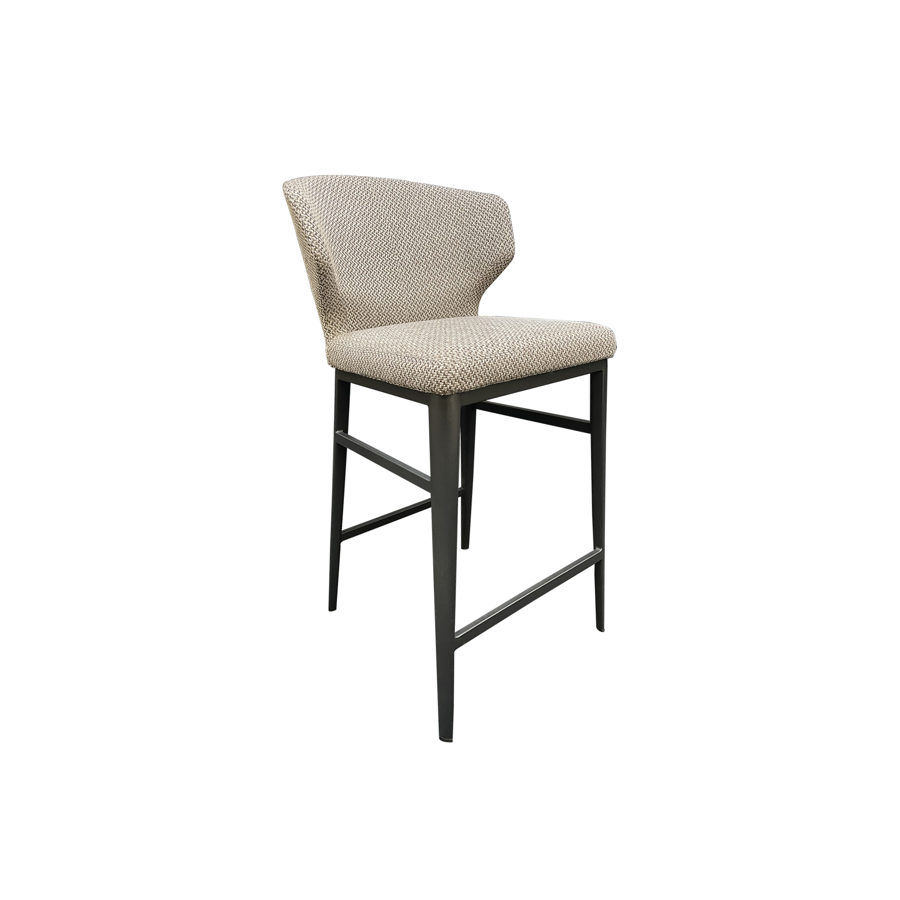 Jan Fabric Bar Stool – Stylish Upholstered Stool for Kitchen and Home Bars