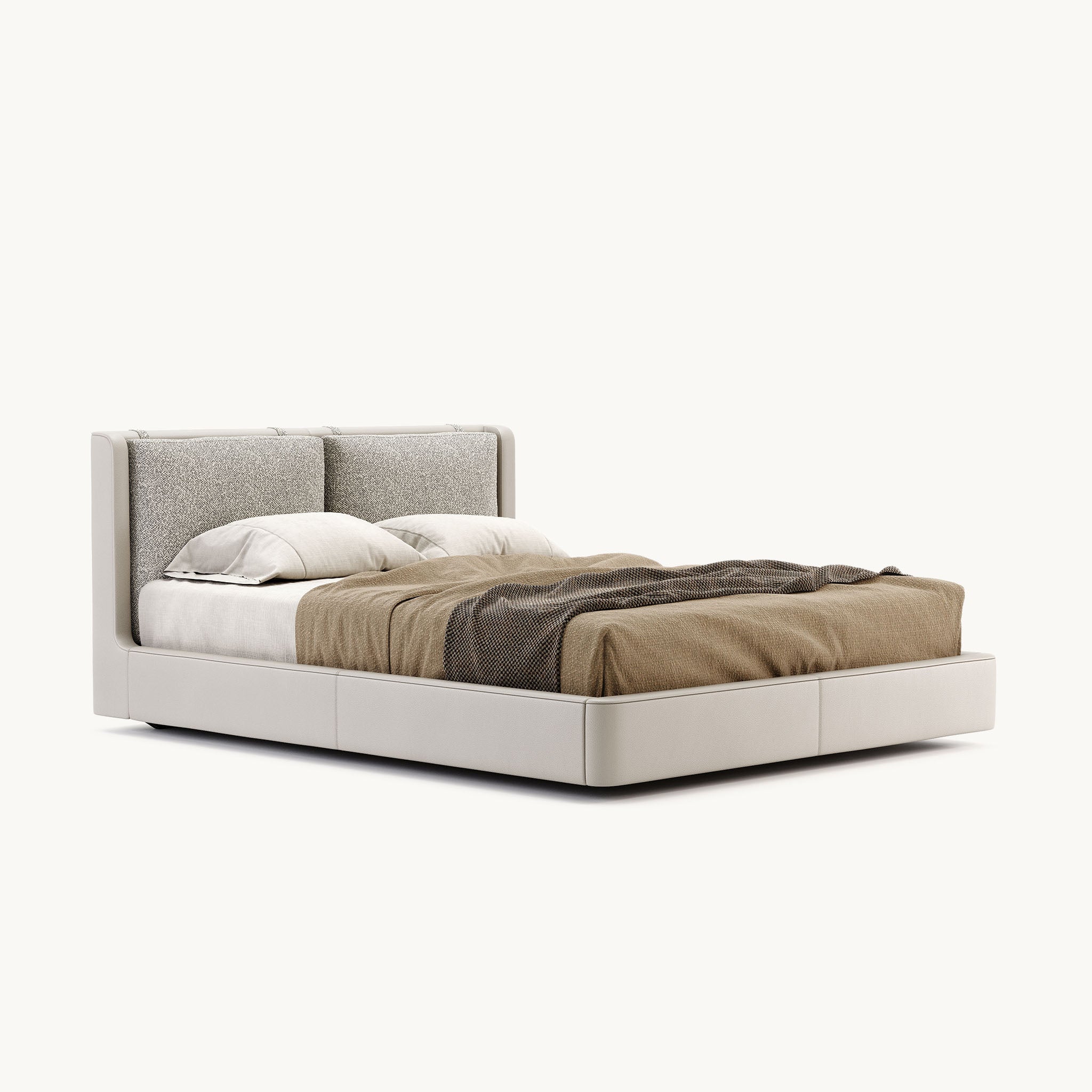 KELSI Bed : Rupert- Modern Upholstered Bed Frame with Sleek Design & Premium Comfort | Customizable Options