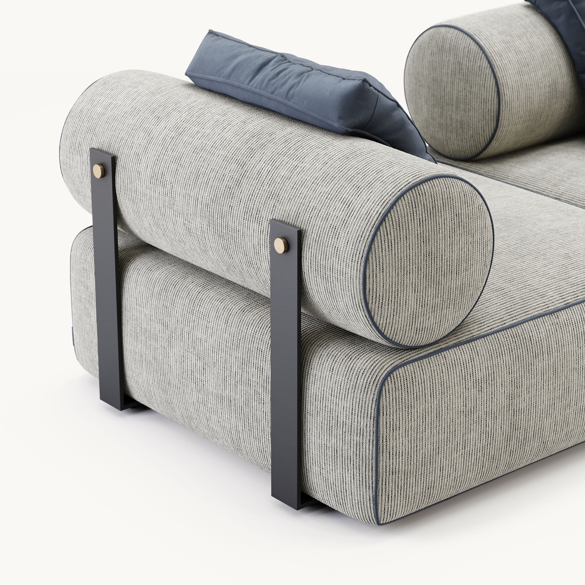SHINTO Pouf Central Module: Avalon – Stylish Modular Sofa Accessory for Modern Living Rooms