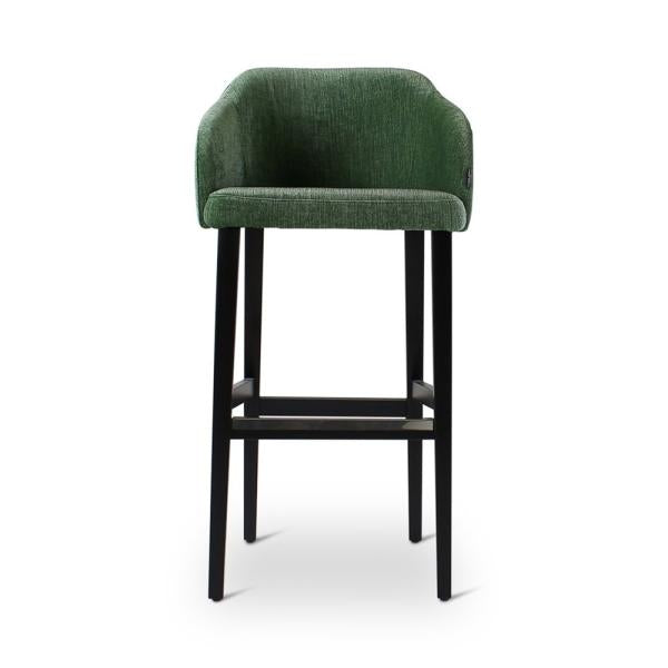 AMOR barchair with square wooden legs