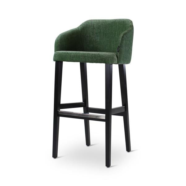 AMOR barchair with square wooden legs