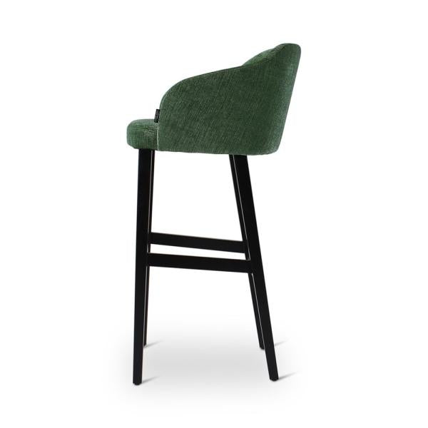 AMOR barchair with square wooden legs