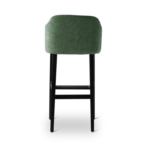 AMOR barchair with square wooden legs