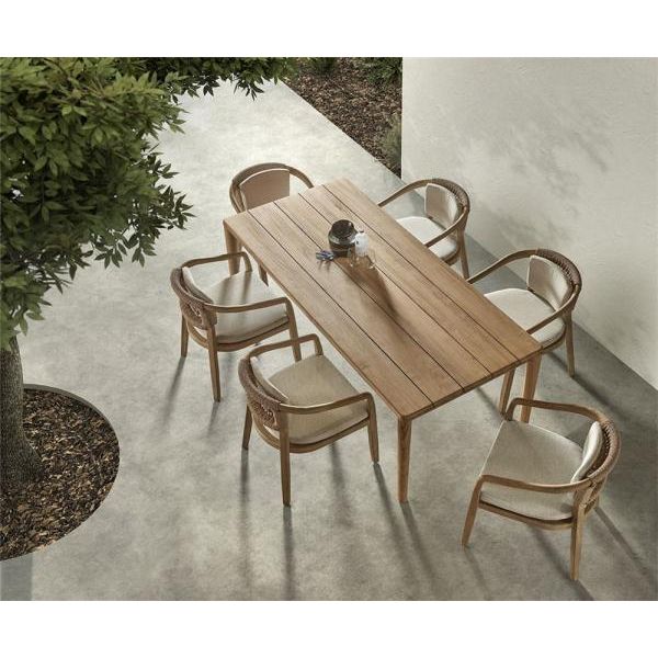 ANAIS table 220 teak natural
