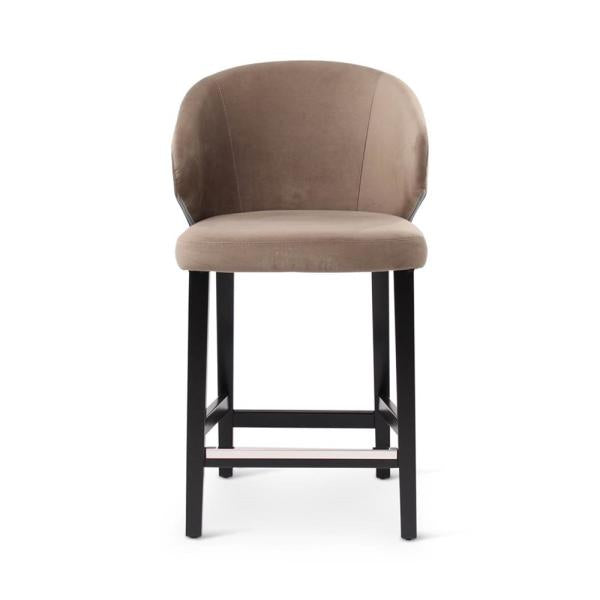 AXL counter chair with square wooden legs
