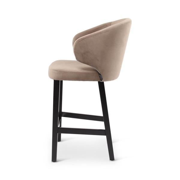 AXL counter chair with square wooden legs