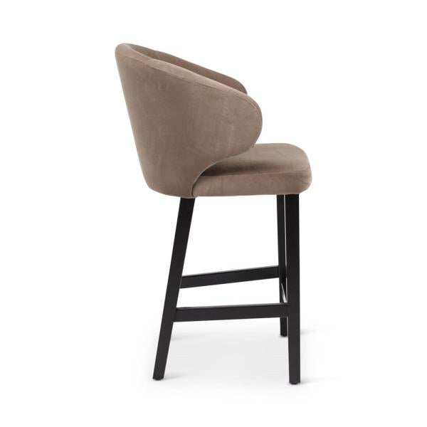 AXL counter chair with square wooden legs