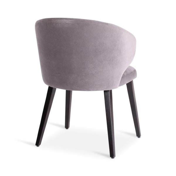 AXL armchair with square wooden legs