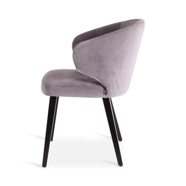 AXL armchair with square wooden legs