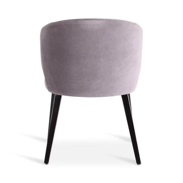 AXL armchair with square wooden legs