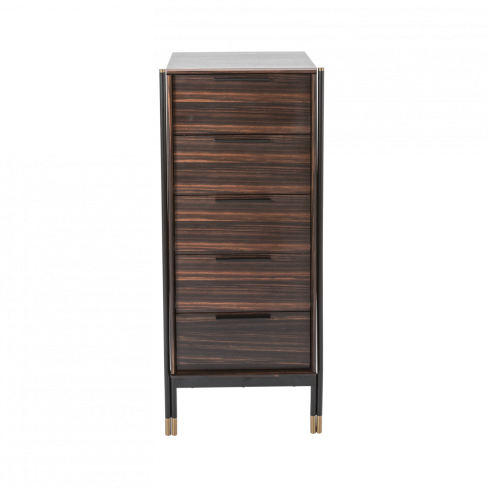 Bali 5 Drawer Narrow Chest: Stylish Storage Solution for Any Room