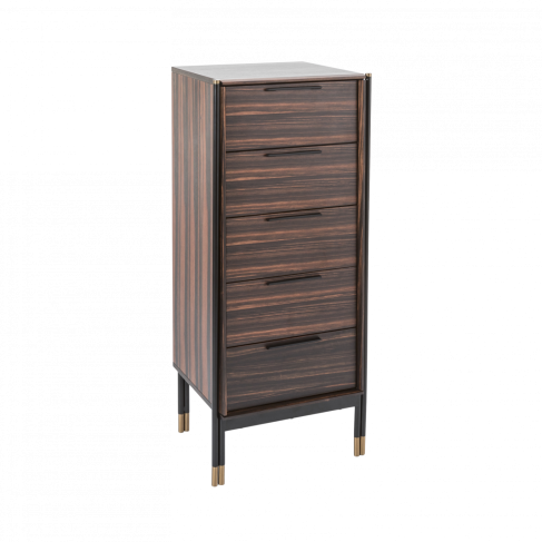 Bali 5 Drawer Narrow Chest: Stylish Storage Solution for Any Room
