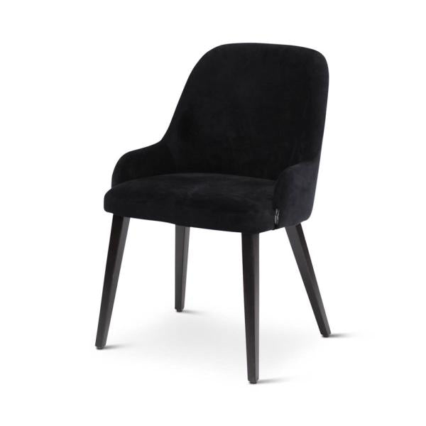 BEN armchair with square wooden legs