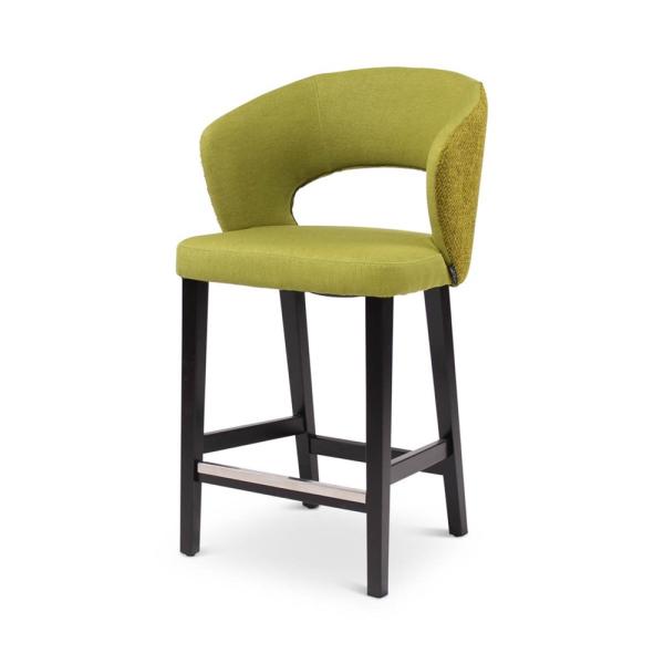 BOB counterchair with square wooden legs
