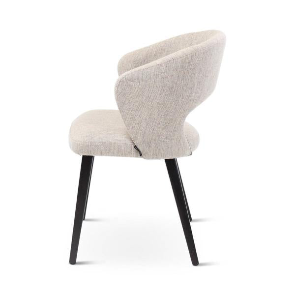 BOB armchair with square wooden legs