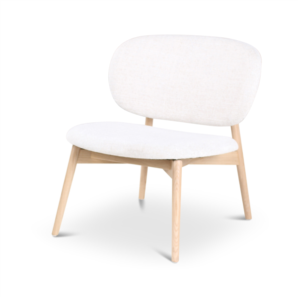 BRACE lounge chair oak