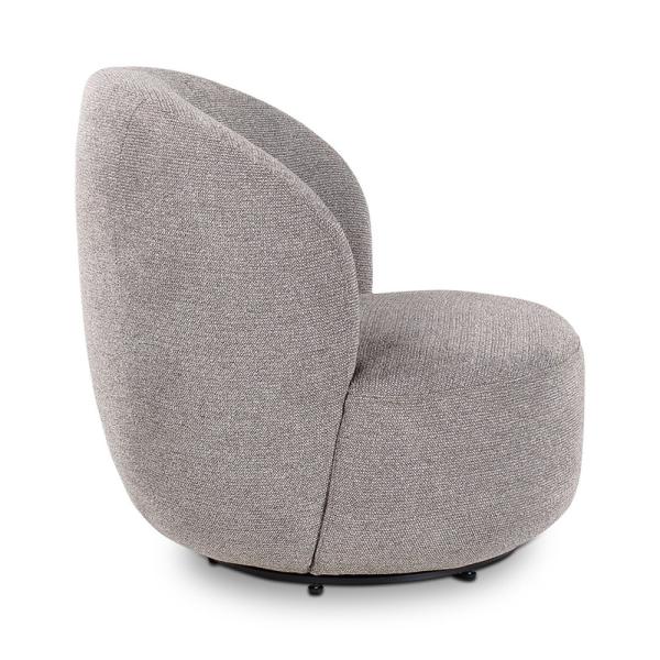 BOLTON lounge chair dark grey