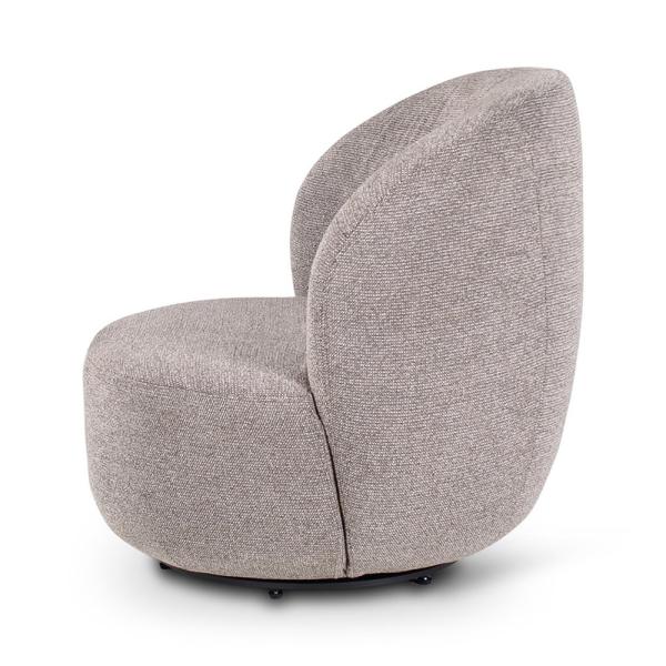 BOLTON lounge chair dark grey