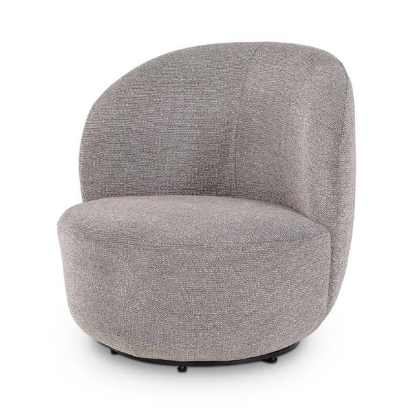 BOLTON lounge chair dark grey
