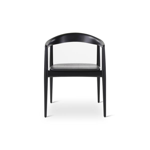 PURA armchair black