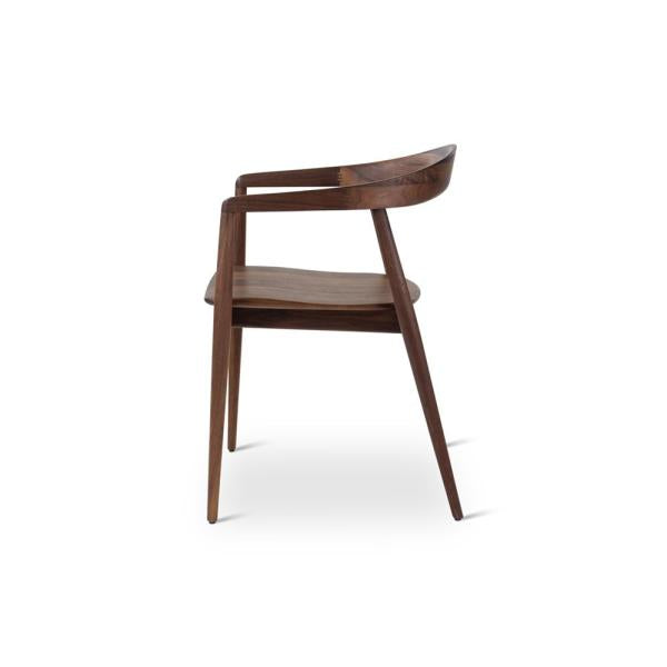 PURA armchair walnut