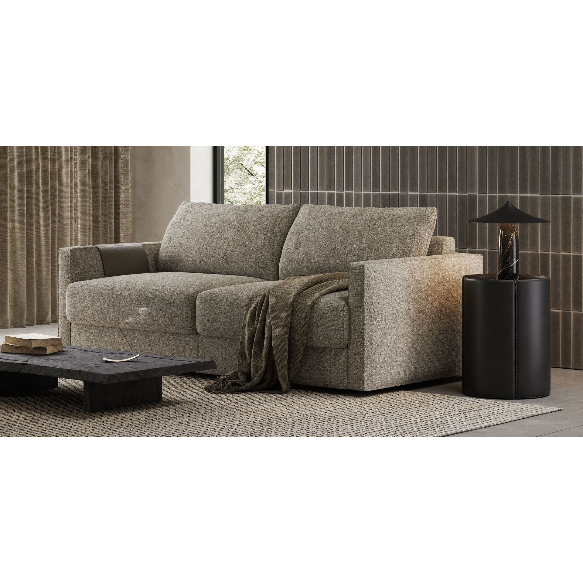 Beaumont Sofa Bed: Aspen – Luxurious Comfort with a Generous 1600x1950 mm Mattress for Elegant Living Spaces