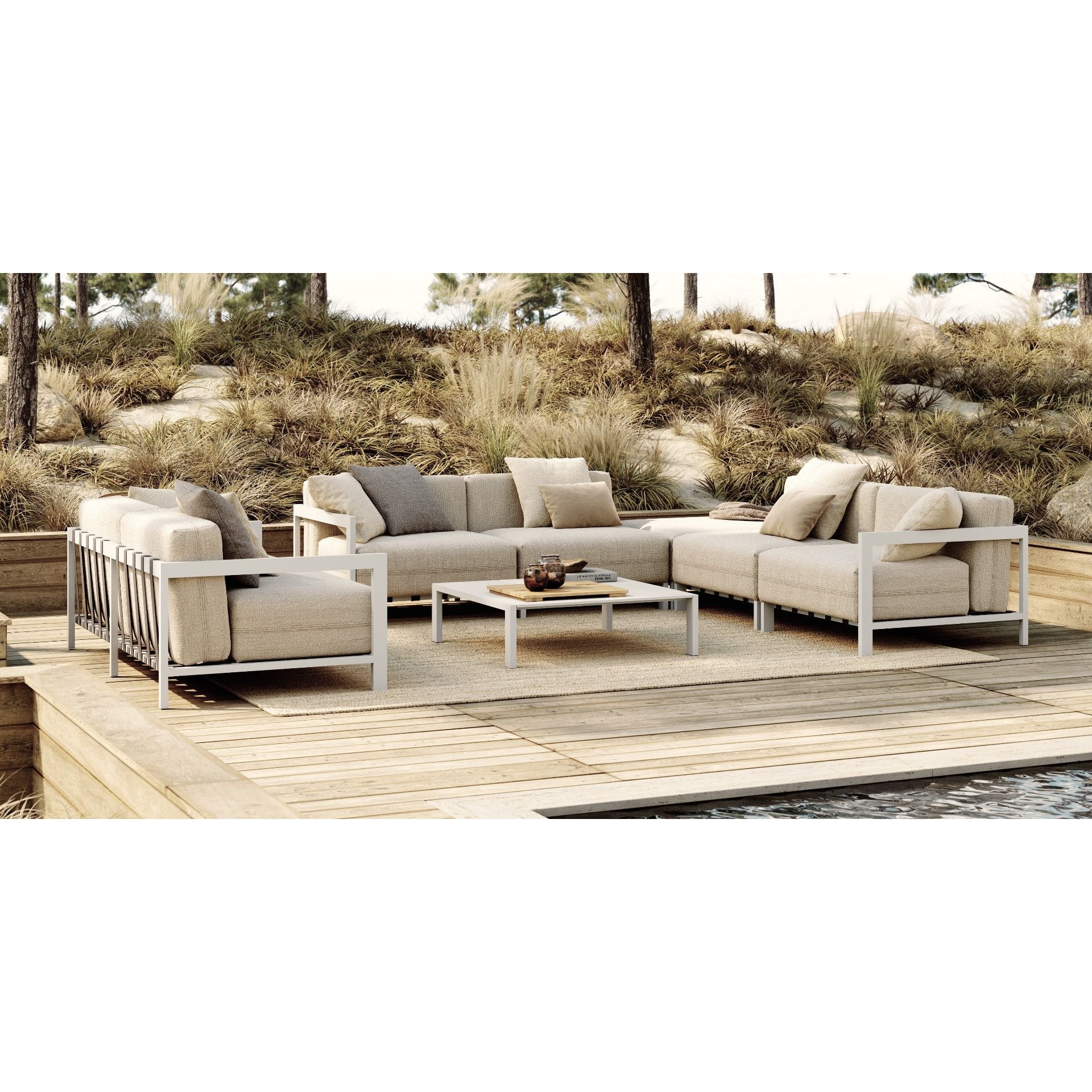 BONDI 1 Seater Sofa Module Scalea with Armrests – Left or Right Configuration