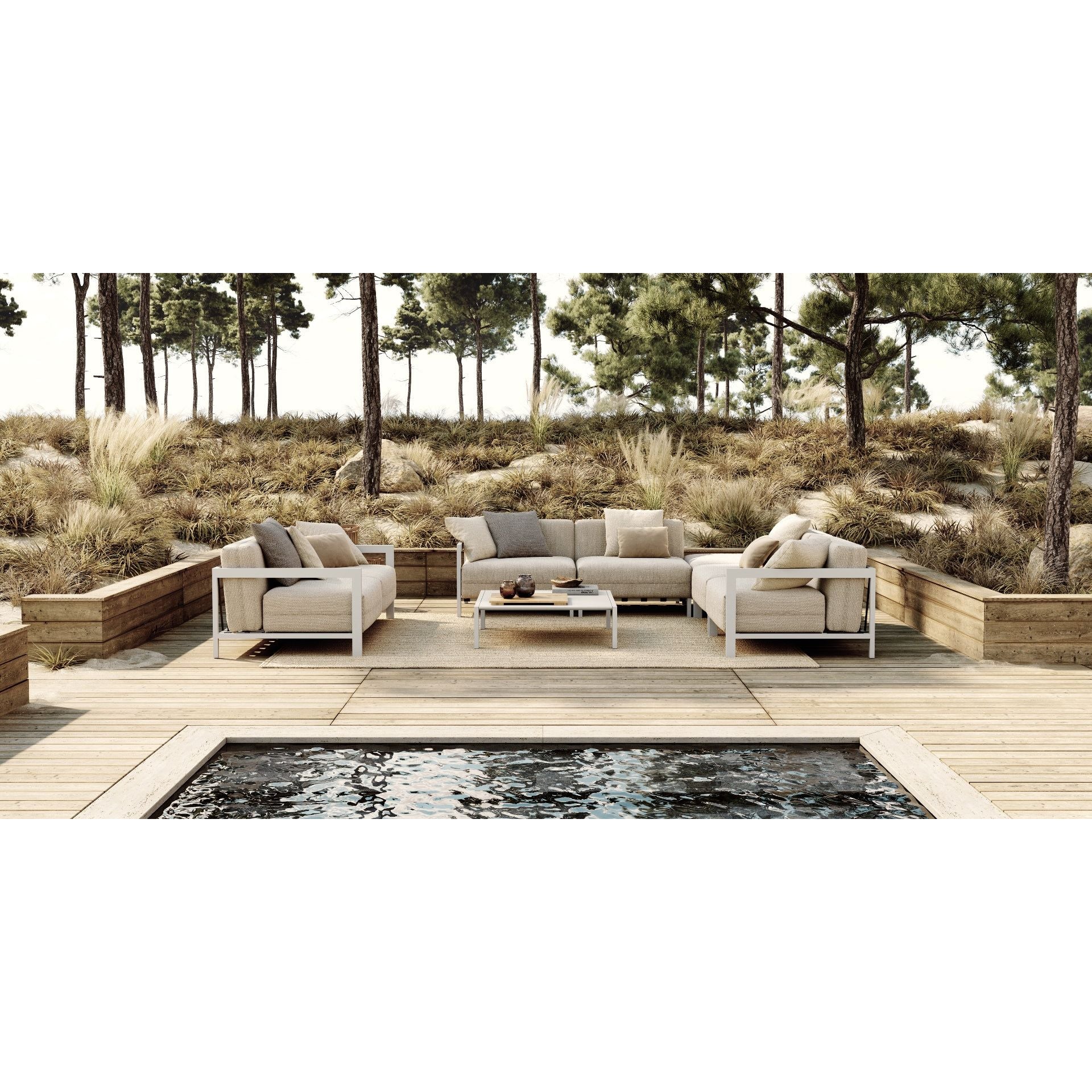 BONDI 1 Seater Sofa Module Scalea with Armrests – Left or Right Configuration