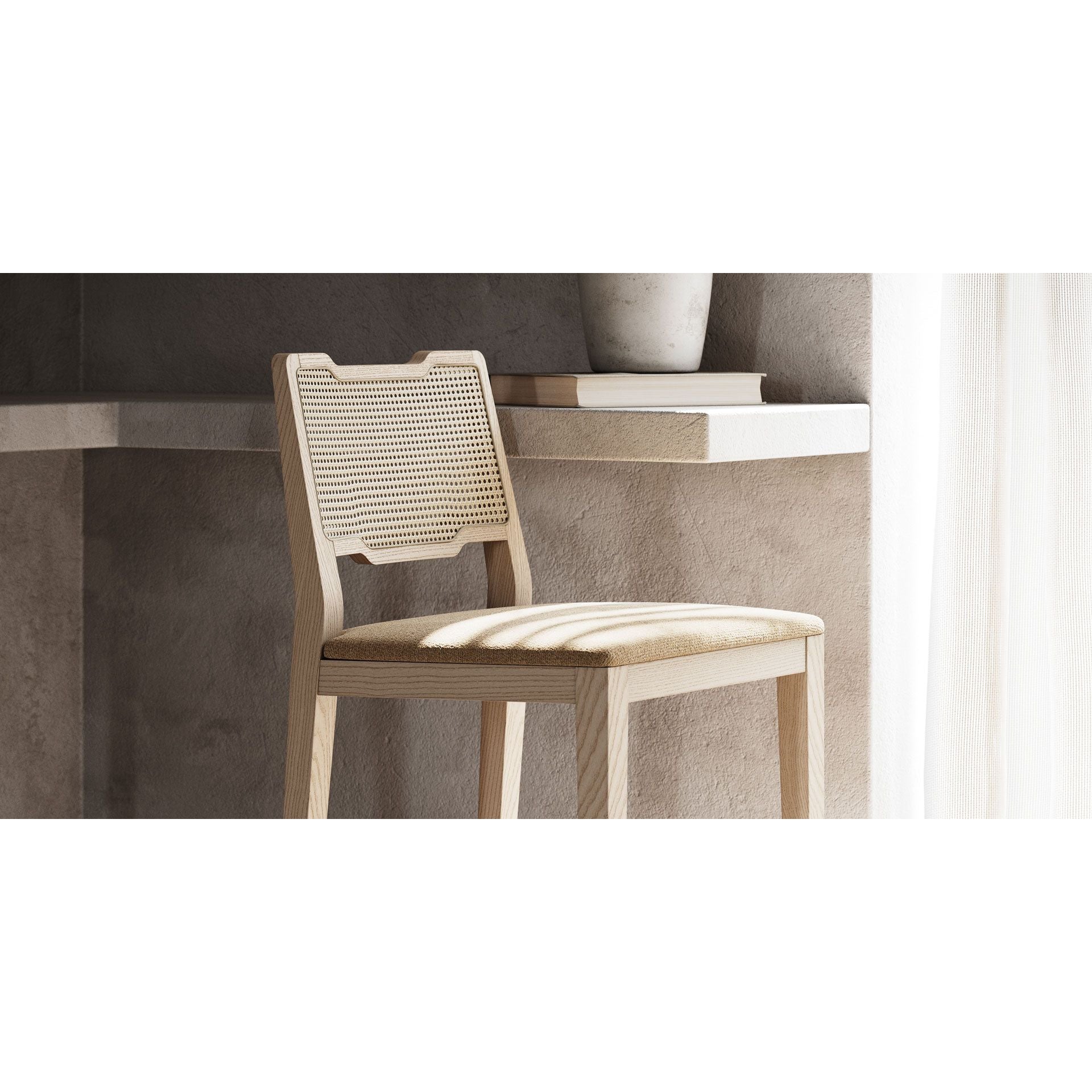 Modern Eva Bar & Counter Chair: Osaka – Stylish Height Adjustable Seating for Kitchen & Dining Spaces