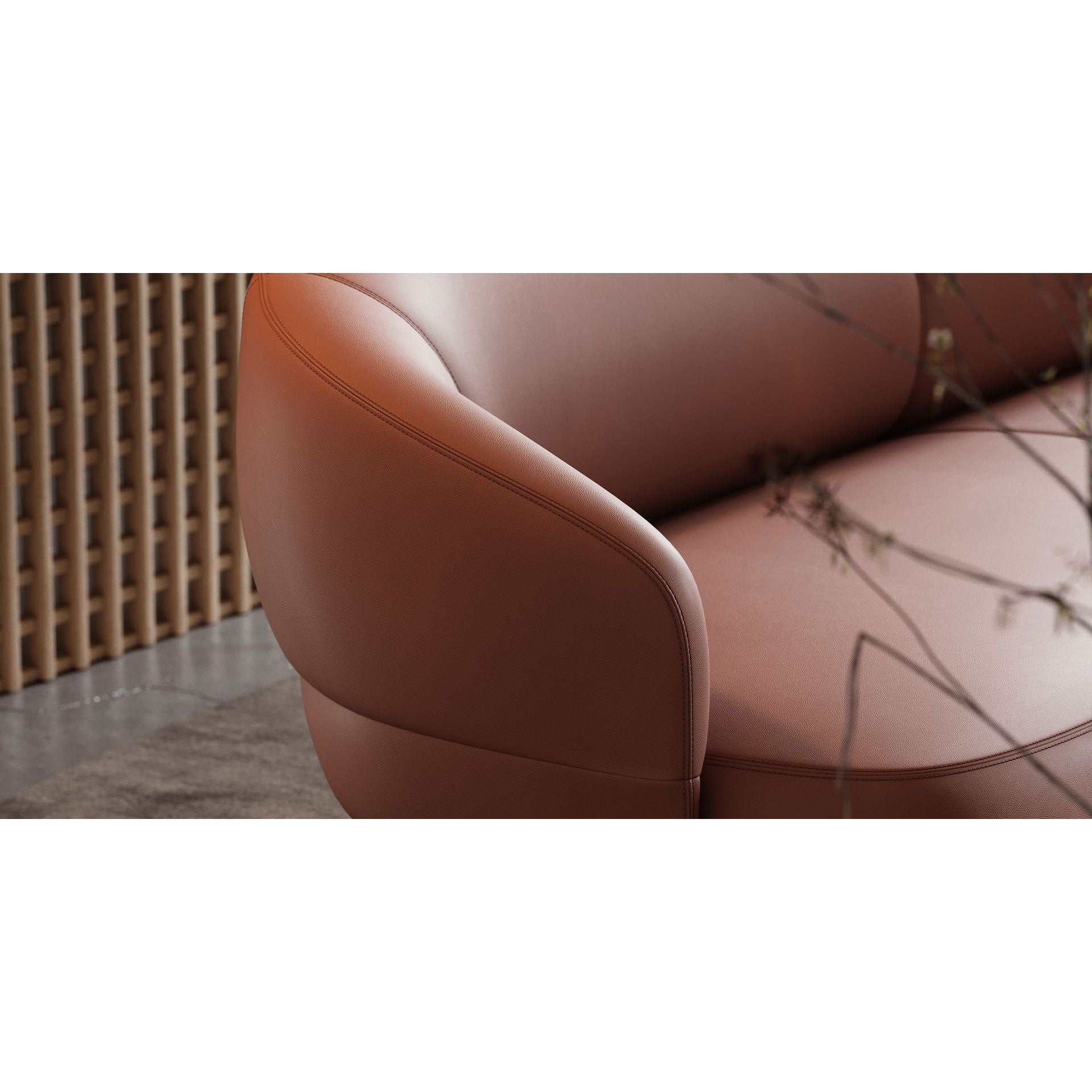 Juliet 2-Seater Sofa: Hudson  - Stylish & Comfortable Small Sofa for Living Room