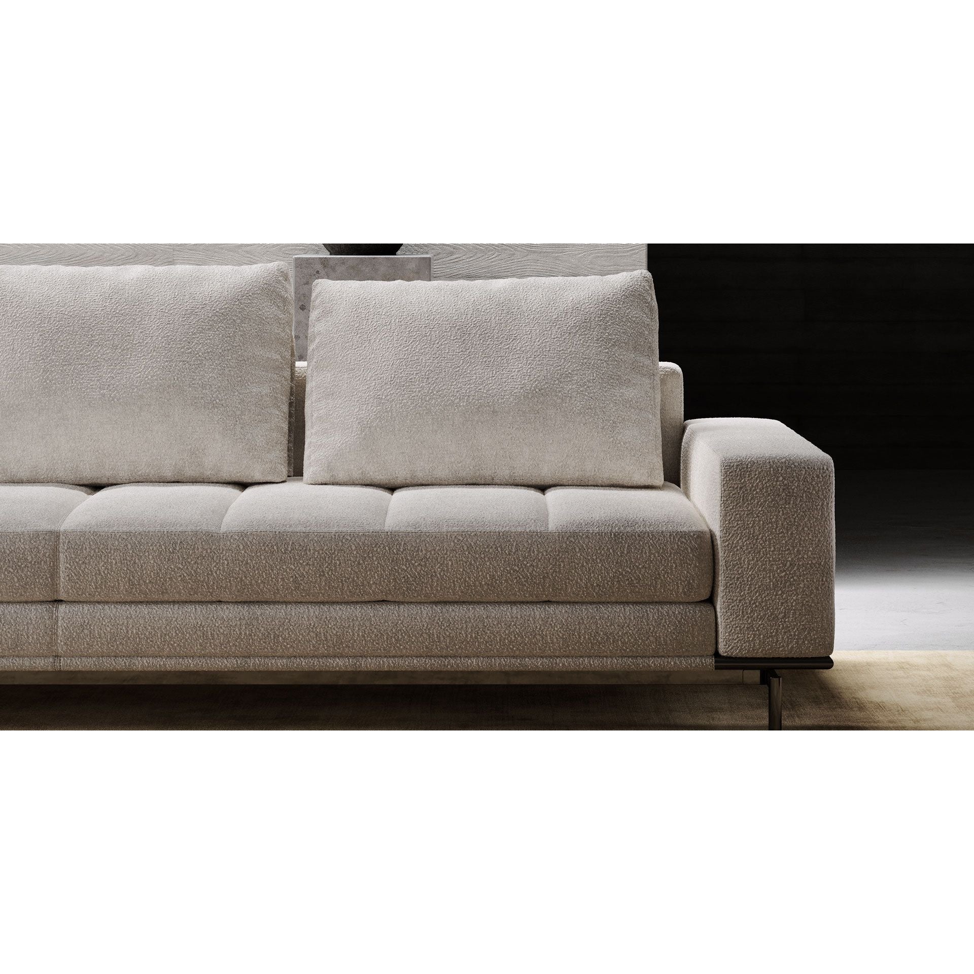 Parker 2-Seater Sofa: Brampton  – Modern & Comfortable Upholstered Seating for Living Room