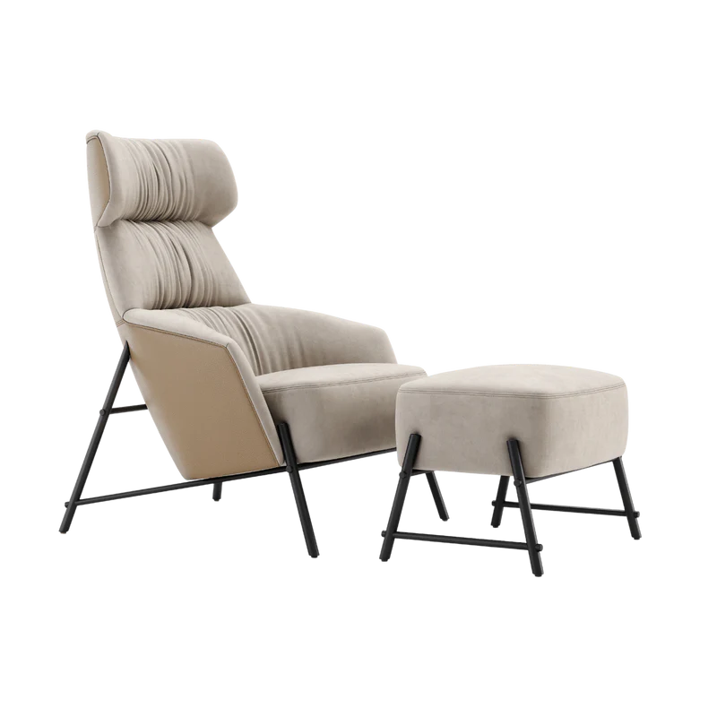 HUBERT Footrest –Hudson  : Ergonomic Comfort & Adjustable Support for Desk & Office Use