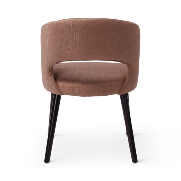 FAY armchair with round wooden legs