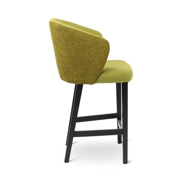 GUS counter chair with square wooden legs