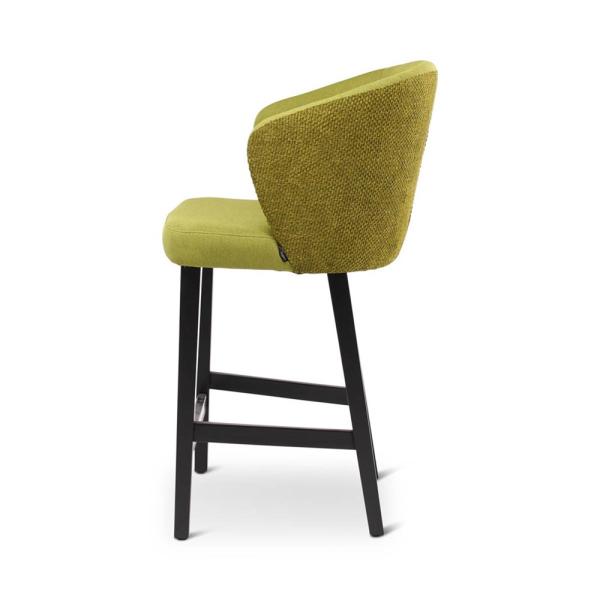 GUS counter chair with square wooden legs
