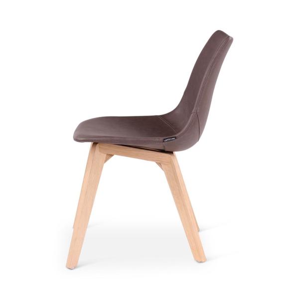 HAPY chair with wooden legs