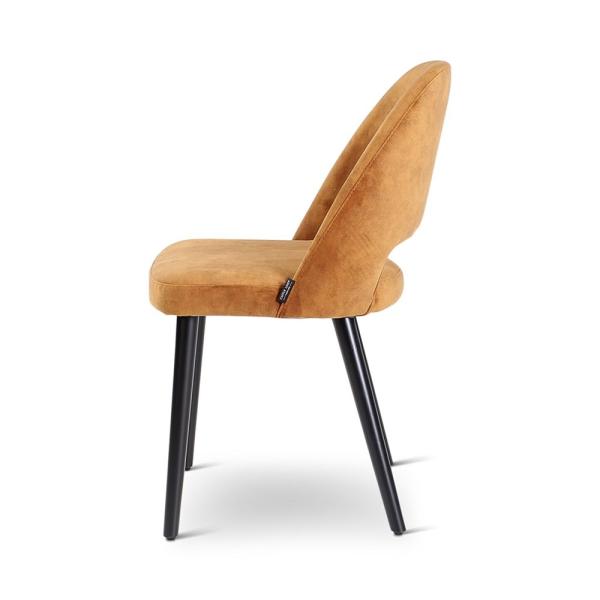 JOY chair with round wooden legs