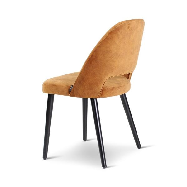 JOY chair with round wooden legs