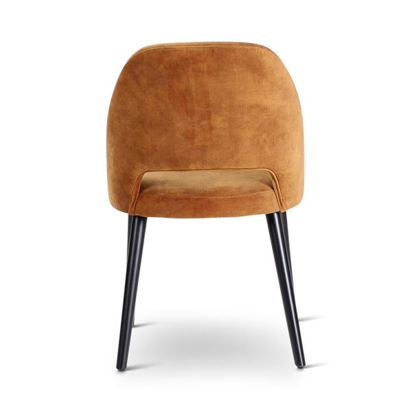 JOY chair with round wooden legs