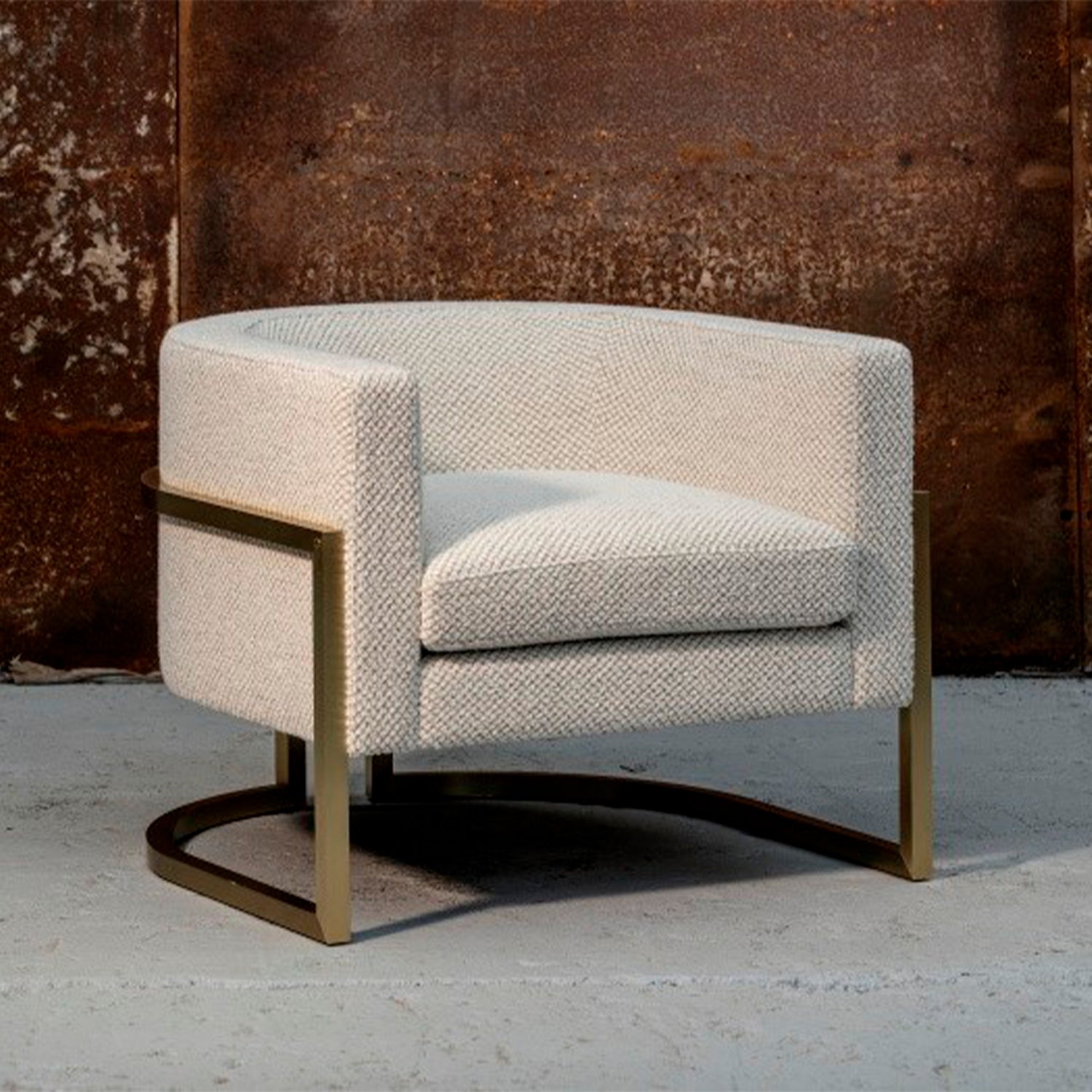 Julius Brass Armchair