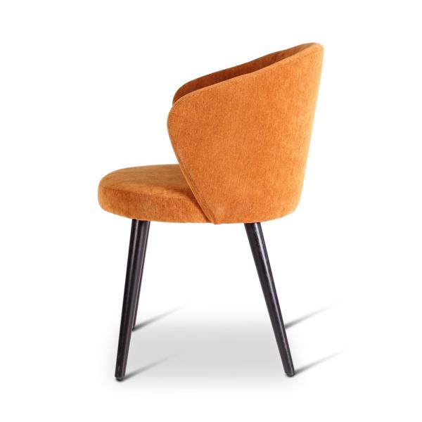 LEA armchair with round wooden legs