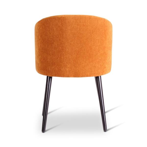 LEA armchair with round wooden legs